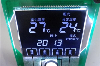 LCD backlight for BTN household air conditioner controller